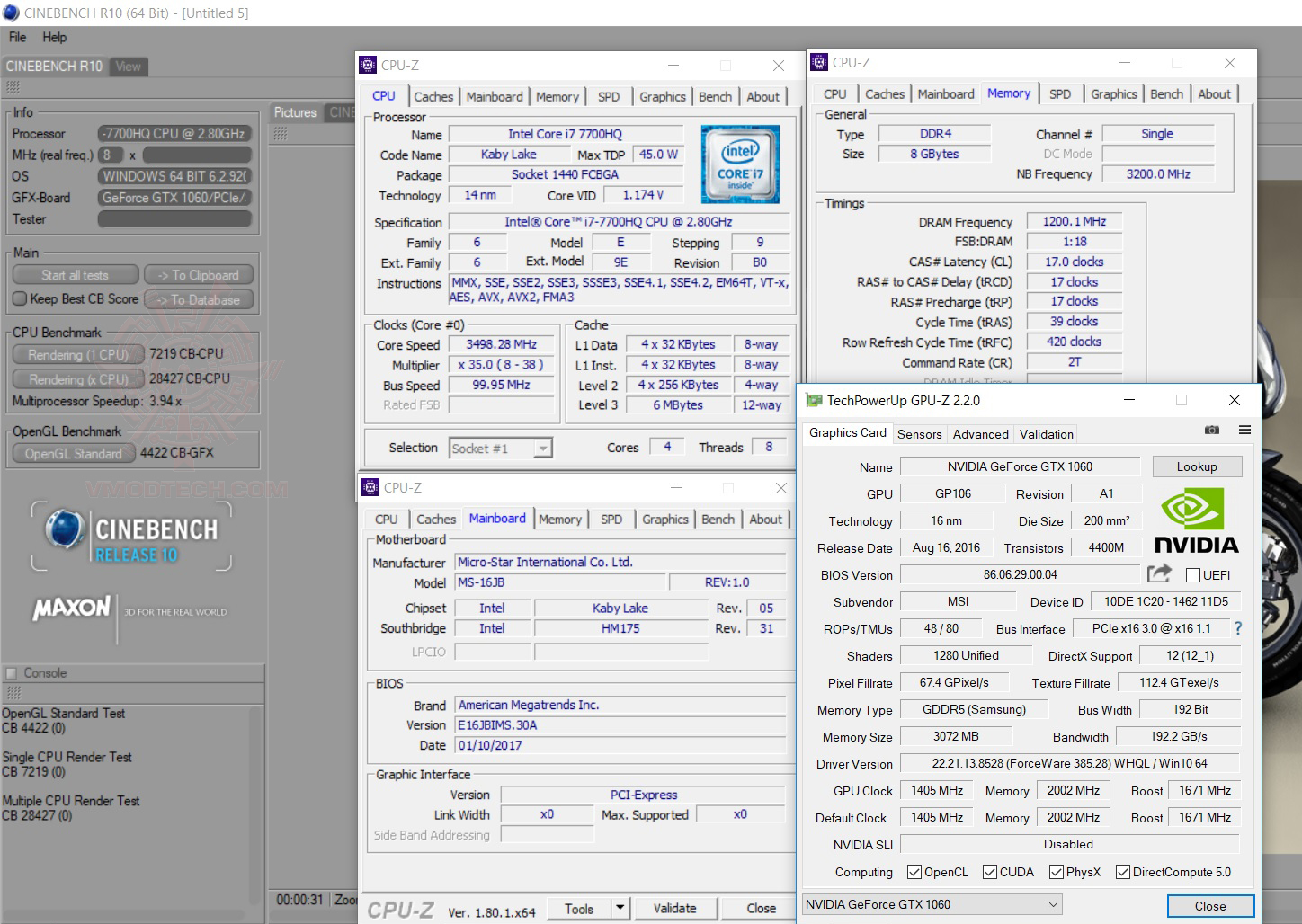c10 MSI GP62MVR 7RF Leopard Pro Review