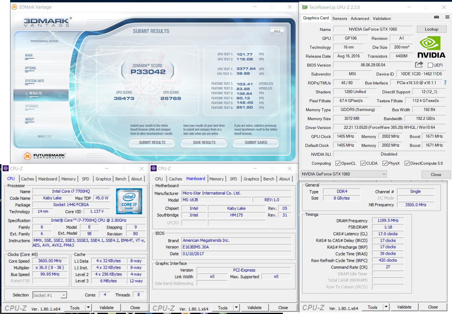 vt MSI GP62MVR 7RF Leopard Pro Review