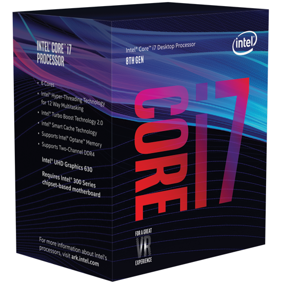 Intel Core i7-8700K, Core i7-8600K, Core i3-8350K และรุ่นอื่นๆของ 8th Gen 