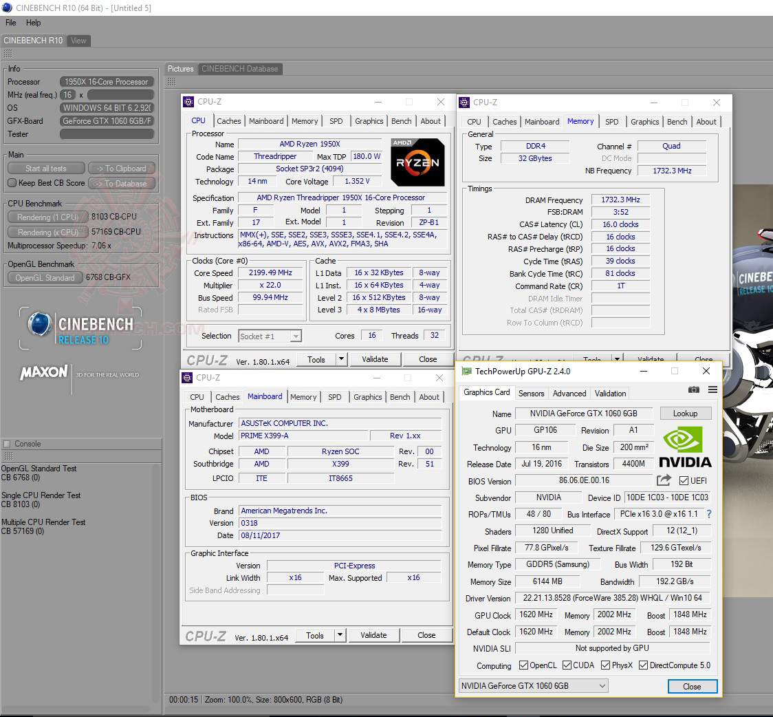 c10 ASUS PRIME X399 A REVIEW