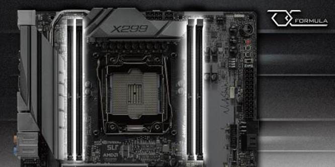 asrock-x299-oc-formula-2 asrock x299 oc formula 2 ASRock X299 OC Formula เมนบอร์ดนักโอเวอร์คล็อกมืออาชีพเพื่อเร่งความเร็วให้ทะลุขีดจำกัด