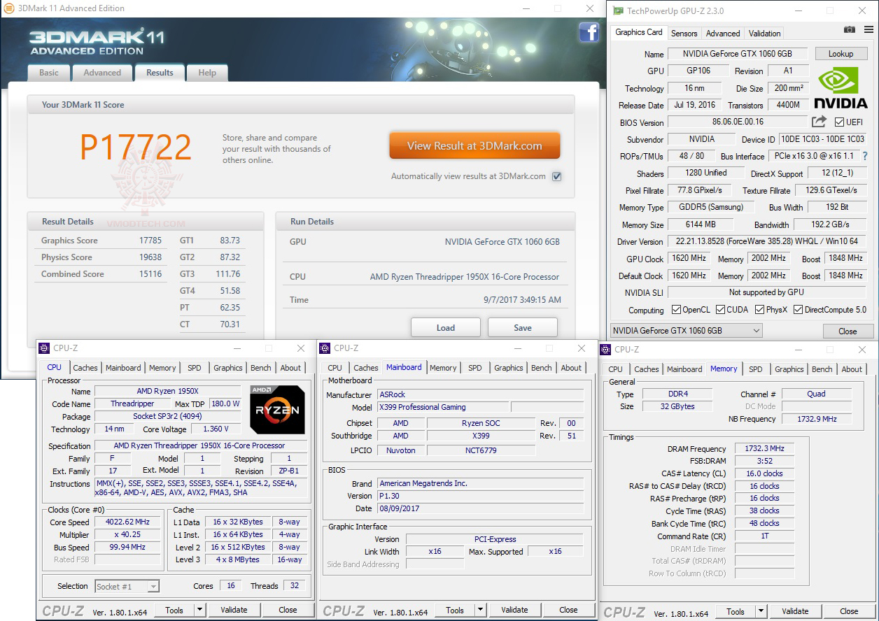 11 ASRock Fatal1ty X399 Professional Gaming Review