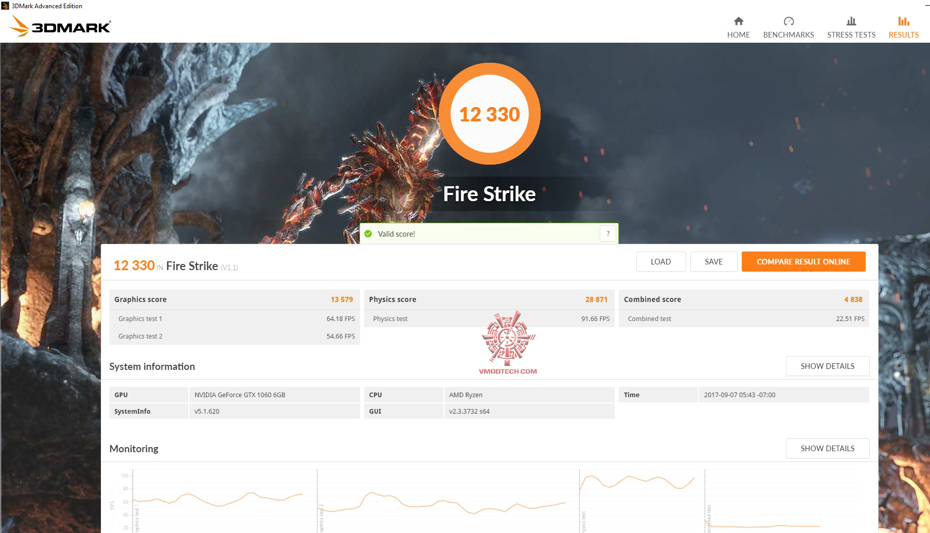 fire ASRock Fatal1ty X399 Professional Gaming Review