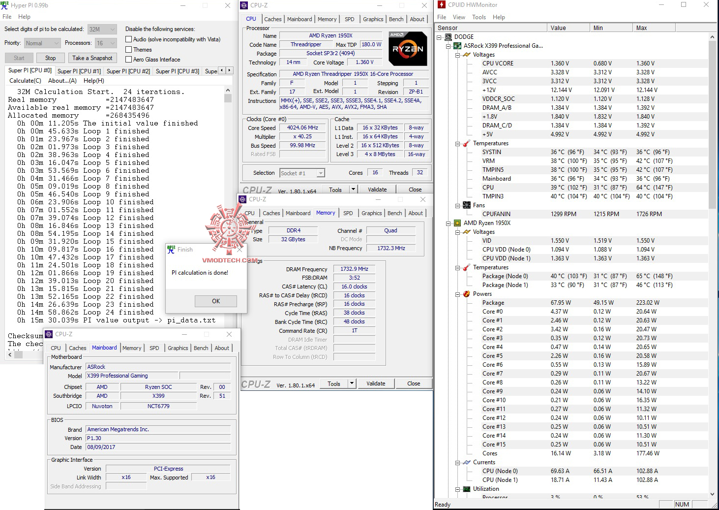 h32 1 ASRock Fatal1ty X399 Professional Gaming Review