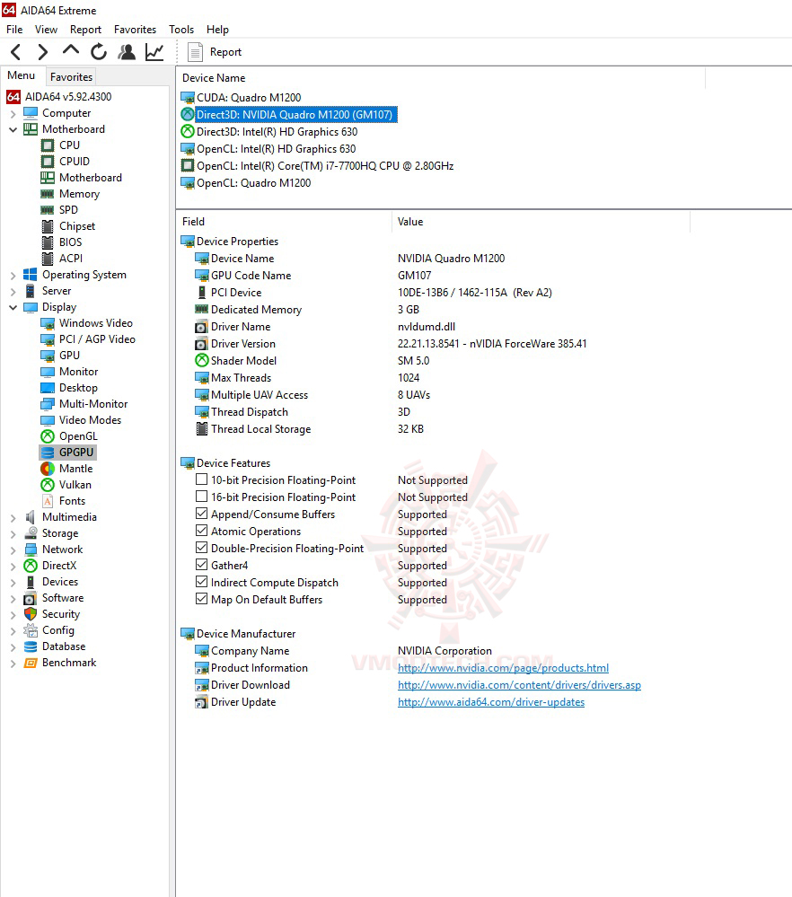 gpu MSI WE62 7RI Workstation Review