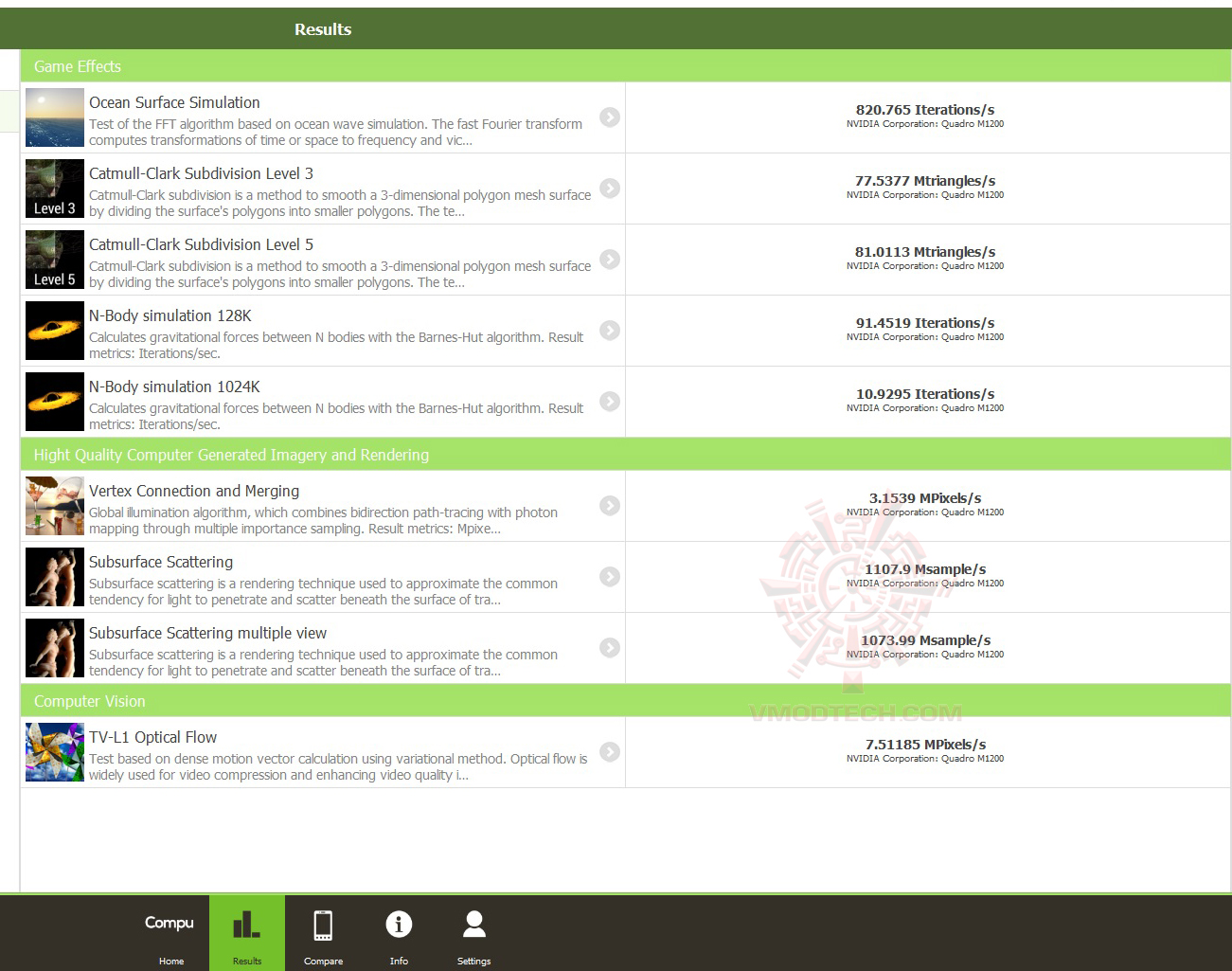 open cl MSI WE62 7RI Workstation Review