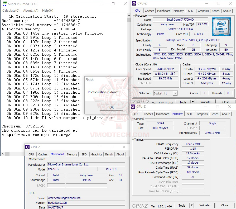 s1 MSI WE62 7RI Workstation Review