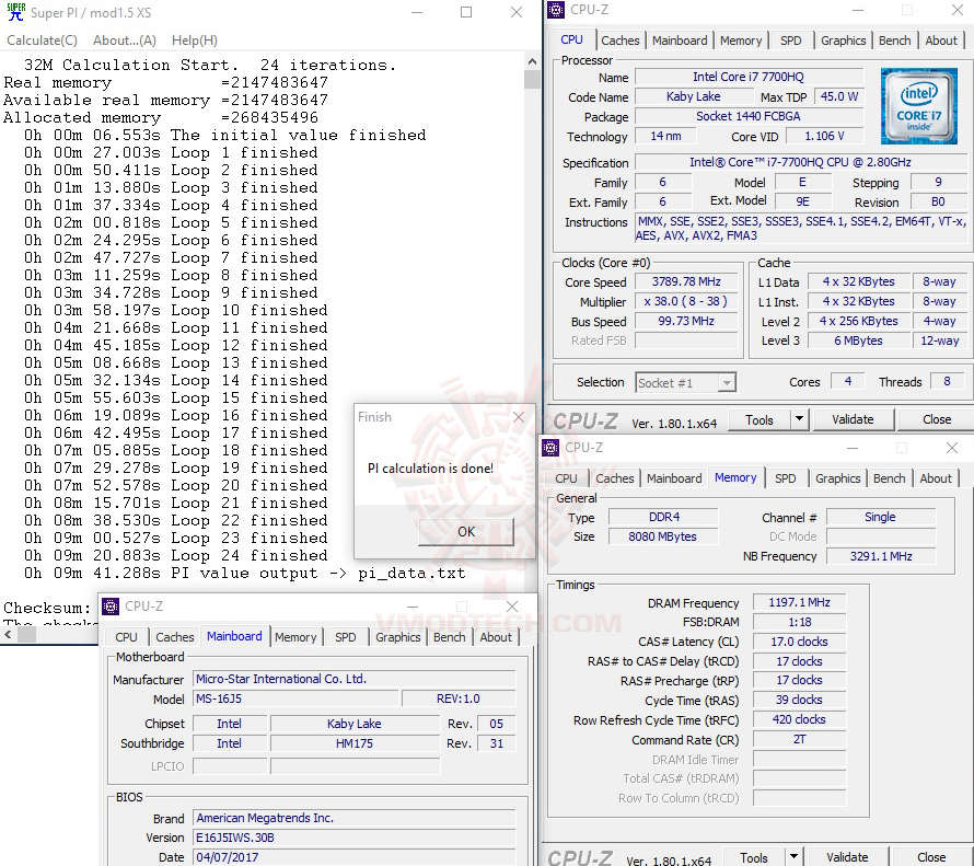 s32 MSI WE62 7RI Workstation Review
