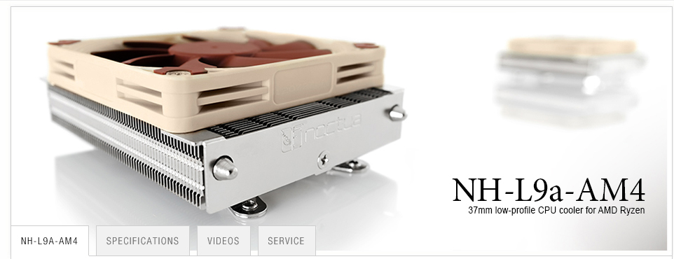 untitled 5 Noctua เปิดตัวฮีตซิงค์รุ่นใหม่ล่าสุด NH L9A AM4 และ NH L12S รองรับการทำงานซ๊อกเก็ต AM4 แบบ low profile coolers พร้อมทั้งแนะนำฮีตซิงค์รุ่นต่างๆที่ใช้กับ AMD RYZEN 