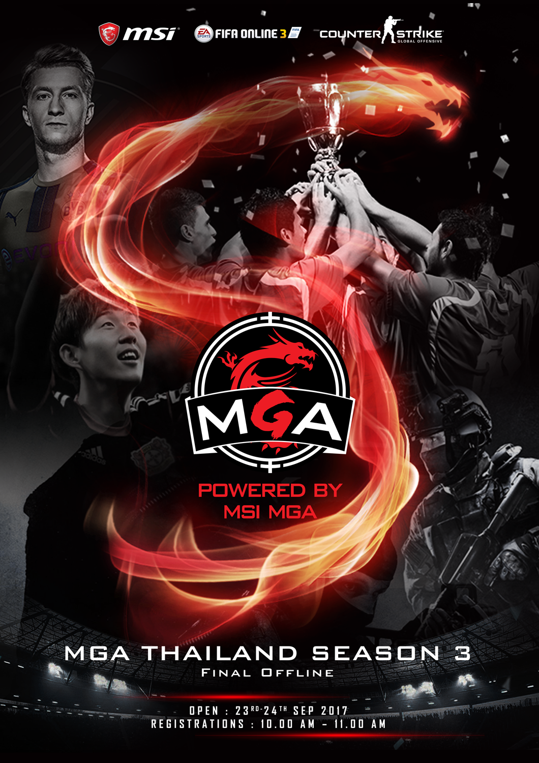 untitled ภาพบรรยากาศในงาน MGA Thailand Season 3 Final ณ ร้าน MINE Café Rangsit ในวันแรก DAY1 