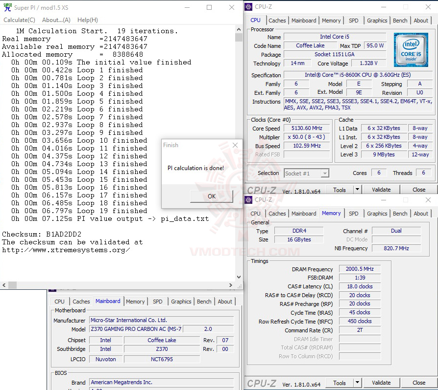 s1 oc INTEL CORE I5 8600K PROCESSOR REVIEW