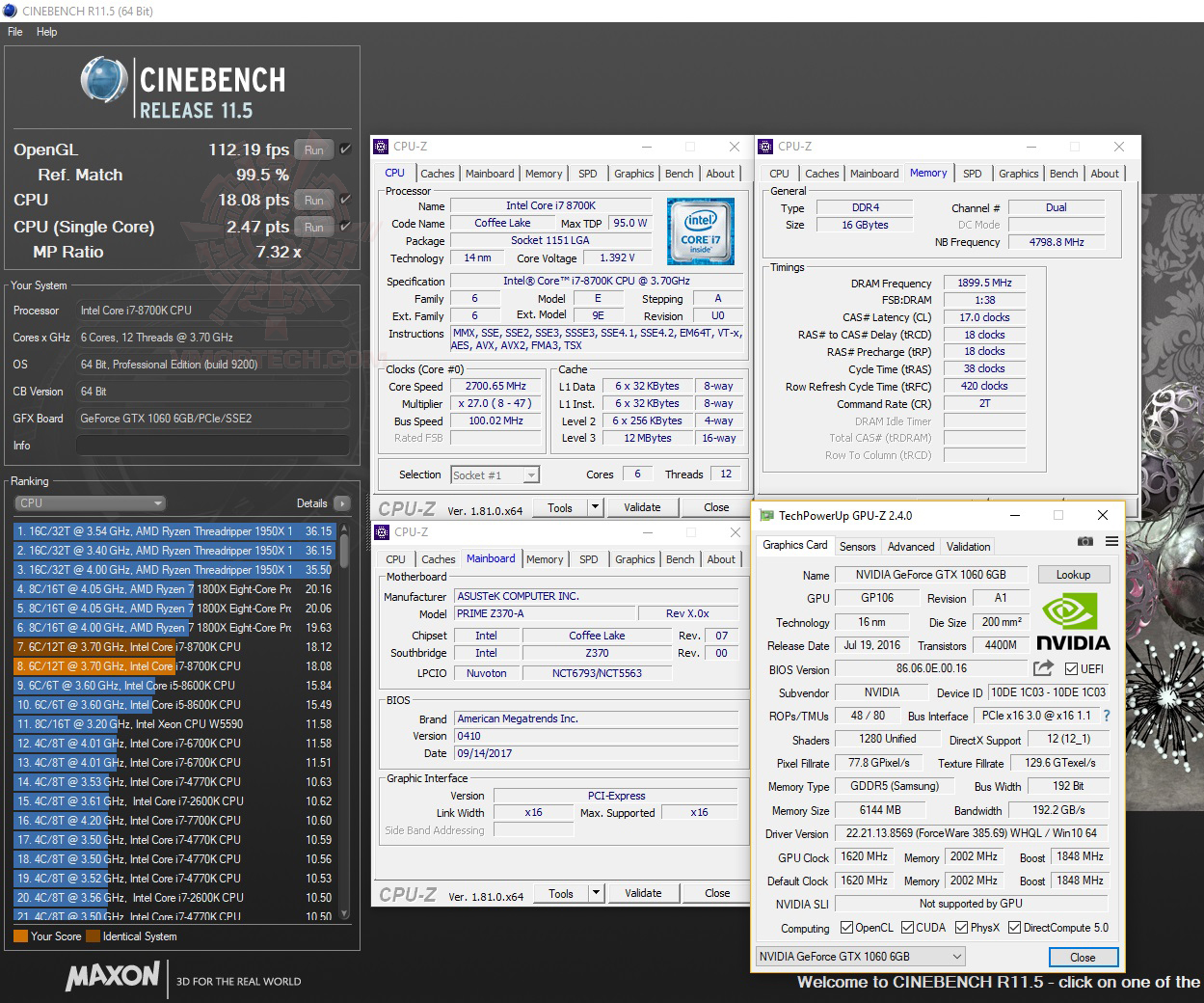 c11 ASUS PRIME Z370 A REVIEW 
