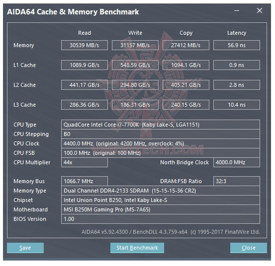 mem MSI B250M GAMING PRO REVIEW