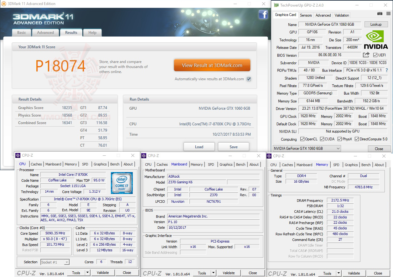 11 ASRock Fatal1ty Z370 Gaming K6 Review