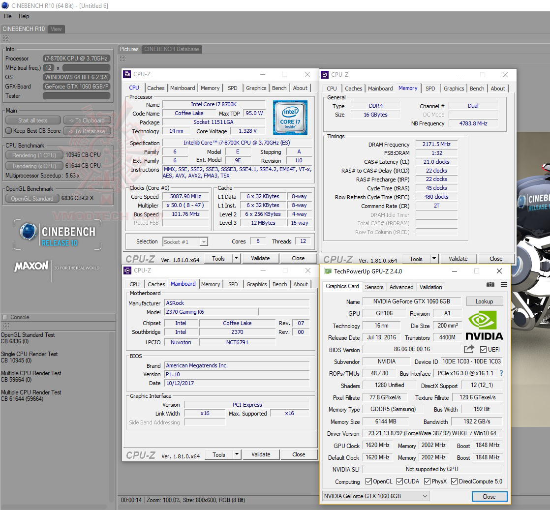 c10 ASRock Fatal1ty Z370 Gaming K6 Review