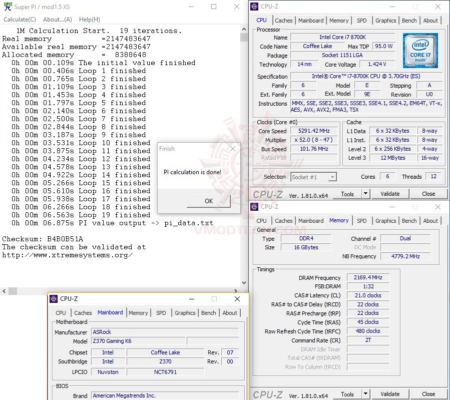 s1 oc1 ASRock Fatal1ty Z370 Gaming K6 Review
