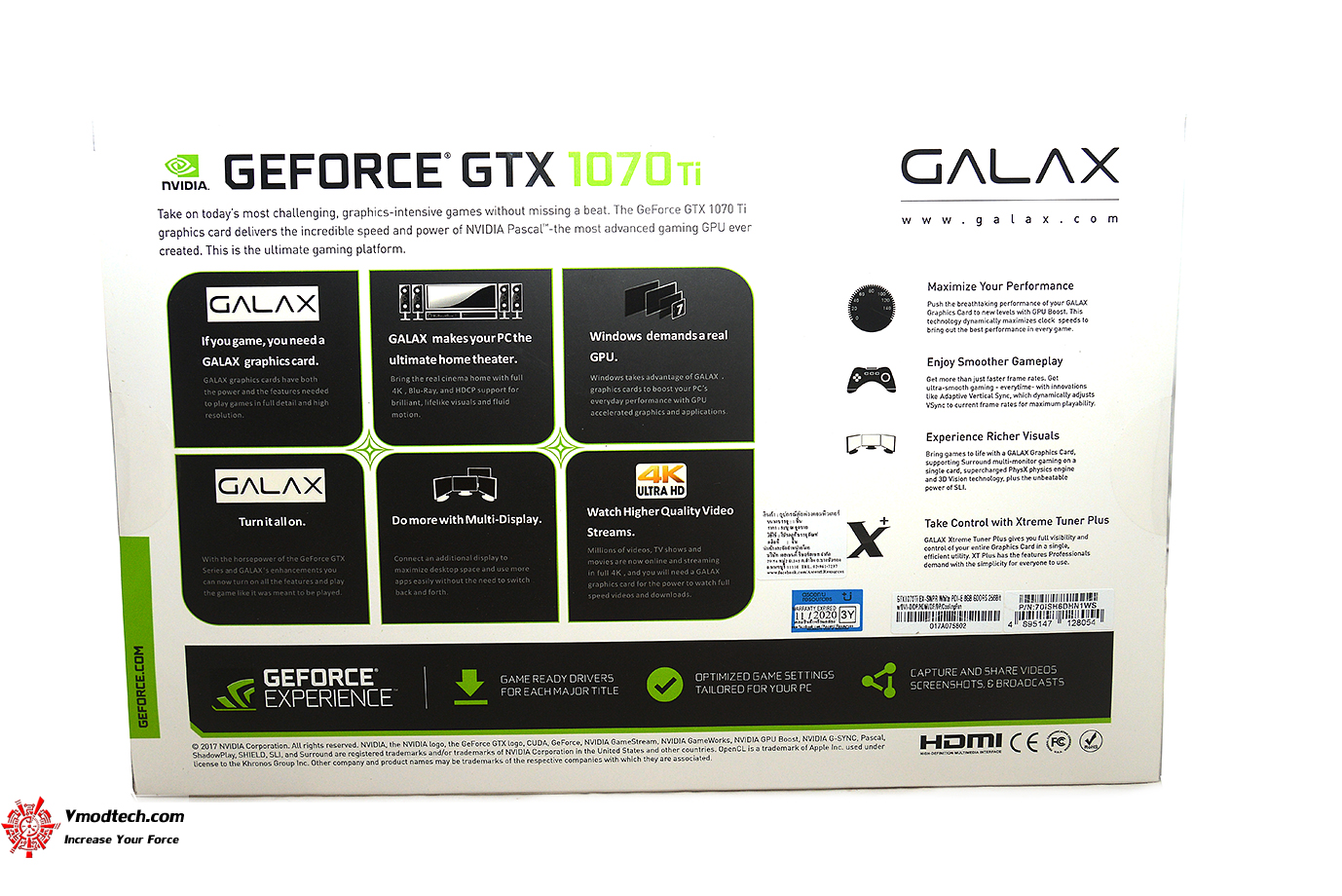 dsc 6305 GALAX GTX 1070 Ti EX SNPR WHITE REVIEW 