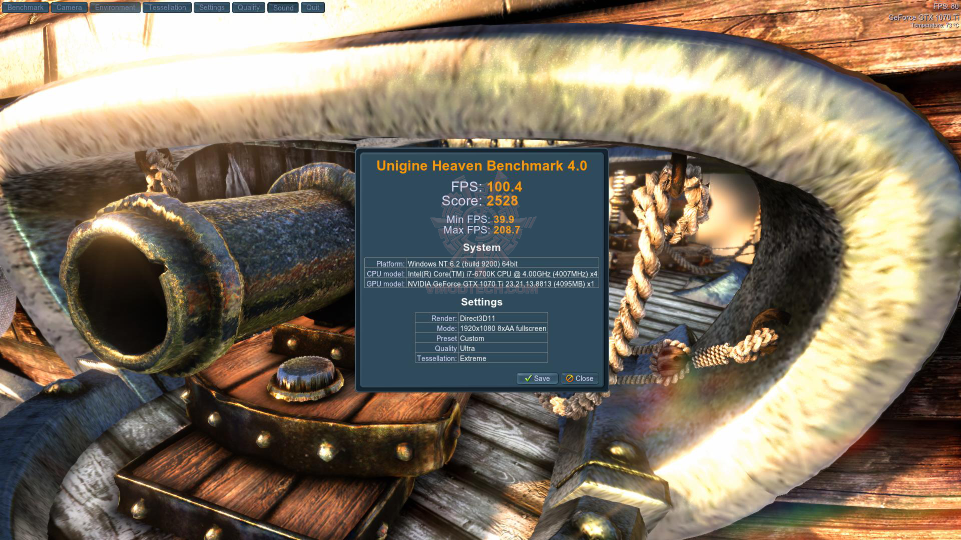 heaven 2017 11 01 05 54 39 55 GALAX GTX 1070 Ti EX SNPR WHITE REVIEW 