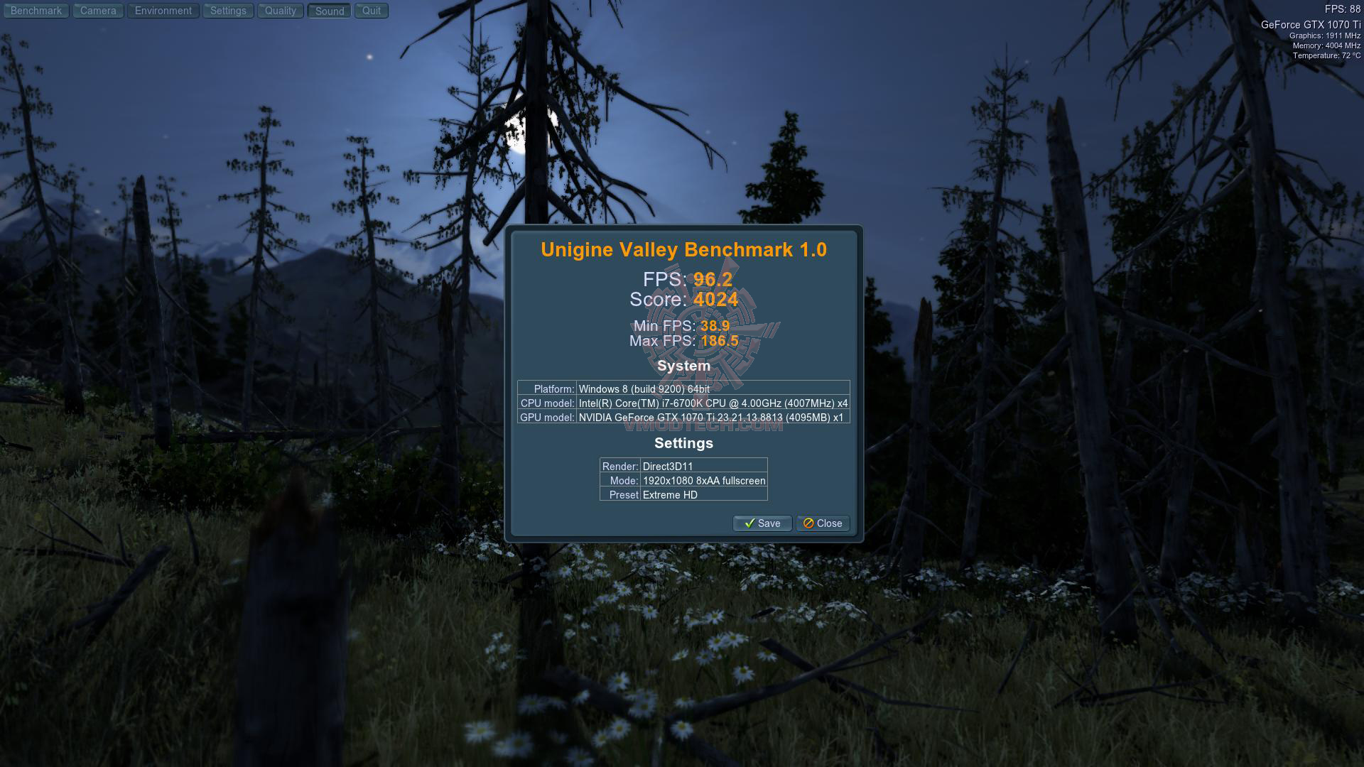 valley 2017 11 01 05 58 26 21 GALAX GTX 1070 Ti EX SNPR WHITE REVIEW 