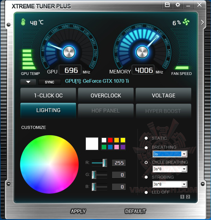 app2 app2 GALAX GTX 1070 Ti EX SNPR WHITE REVIEW