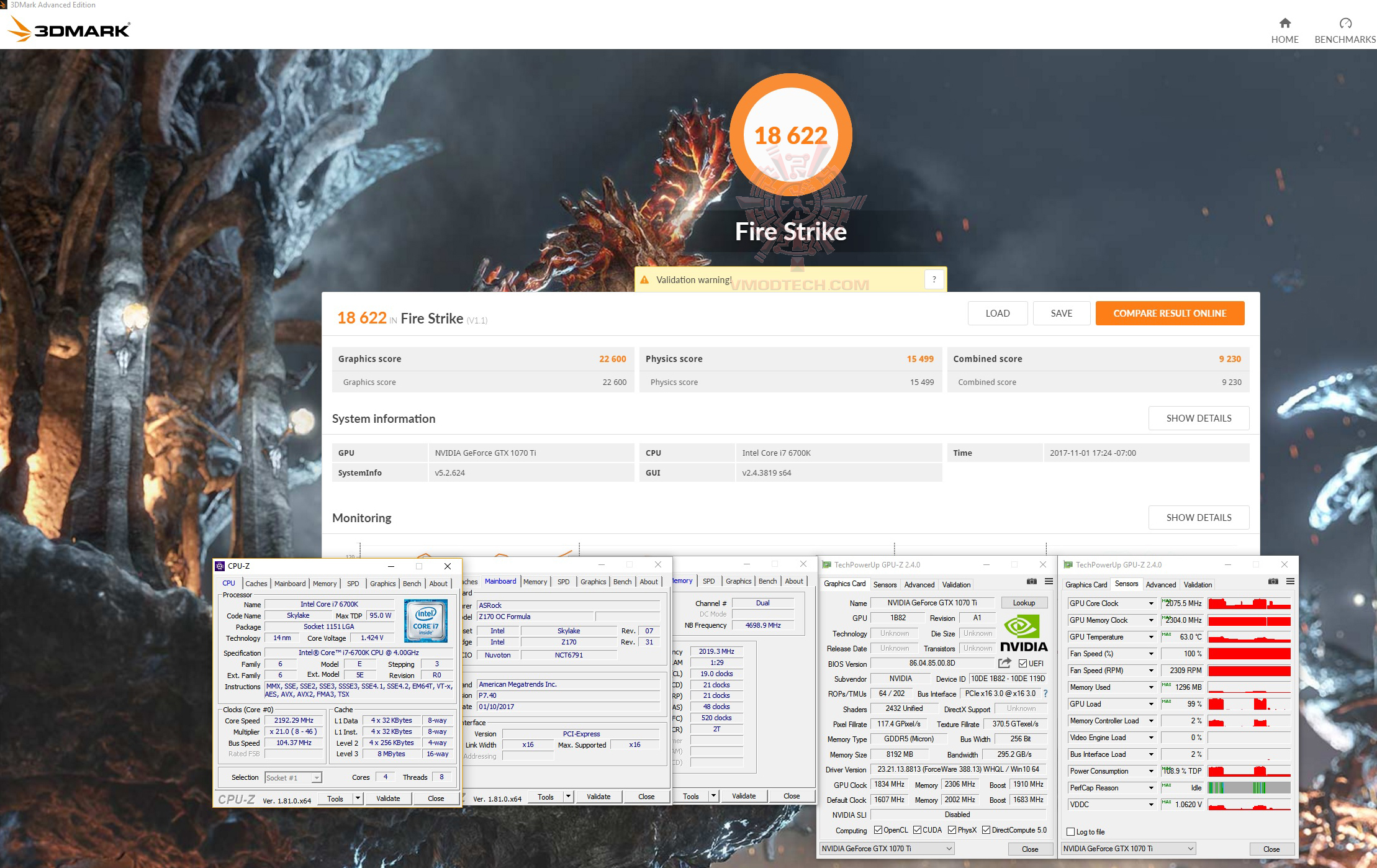 fire maxx GALAX GTX 1070 Ti EX SNPR WHITE REVIEW 