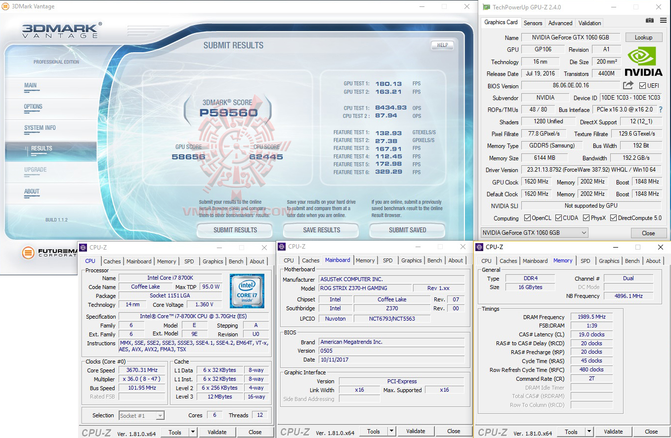 vt ASUS ROG STRIX Z370 H GAMING REVIEW 