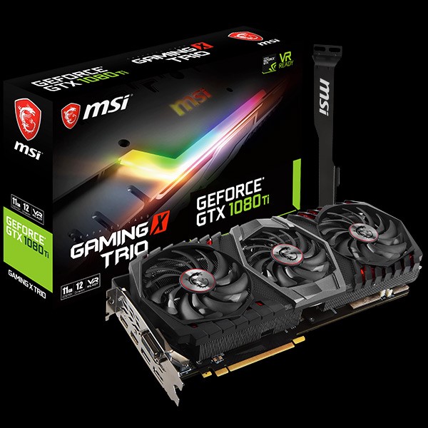 2 MSI ประกาศเปิดตัว GeForce GTX 1080 Ti GAMING X TRIO เพลิดเพลินเต็มอารมณ์กับการเล่นเกม