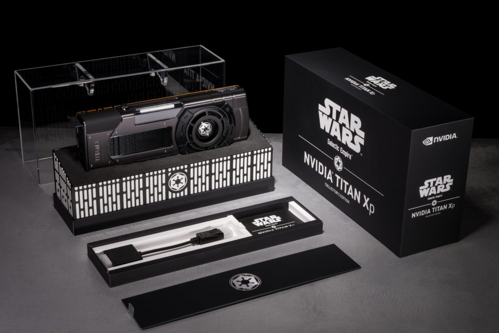 nvidia geforce titan xp star wars collectors edition galactic empire packaging photo 002 1000x667 NVIDIA เปิดตัวกราฟฟิกการ์ดรุ่นใหม่ล่าสุด NVIDIA TITAN Xp Collector’s Edition   Star Wars Edition มาให้สาวก Star Wars โดยเฉพาะ!!!