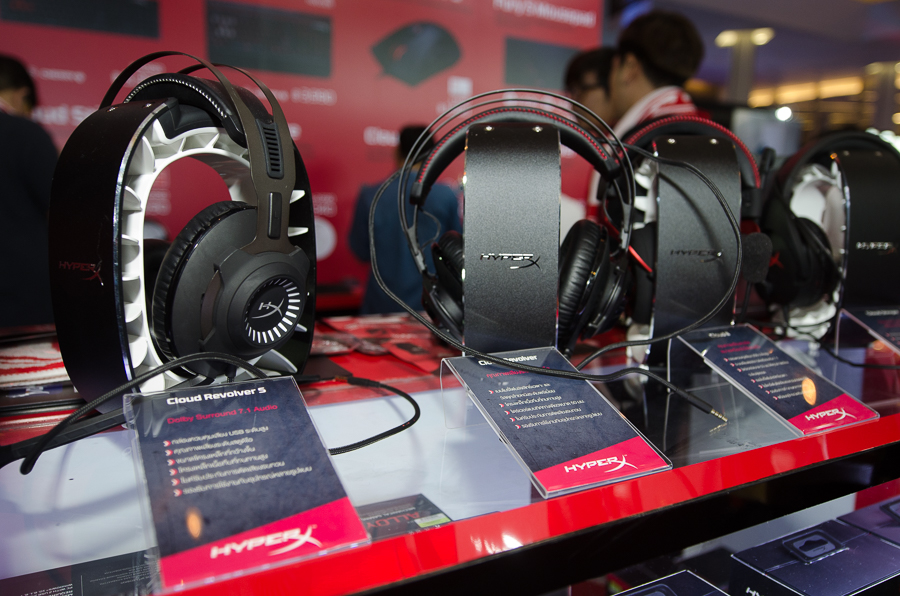 hyperx 005 HyperX โชว์ศักยภาพเหนือชั้นด้วยเกมมิ่งเกียร์ตัวแกร่ง ต้อนรับเกมเมอร์เข้าชมบูธกันอย่างคับคั่ง ในงาน THAILAND GAME SHOW BIG FESTIVAL 2017