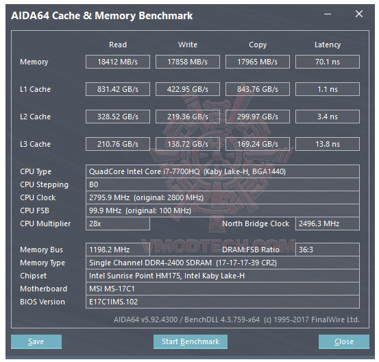 mem MSI GE73VR 7RE Raider Review