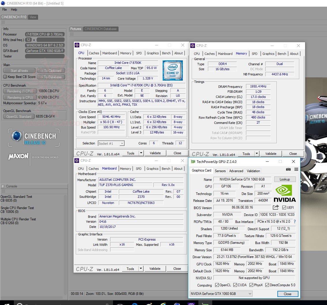 c10 c10 ASUS TUF Z370 PLUS GAMING REVIEW