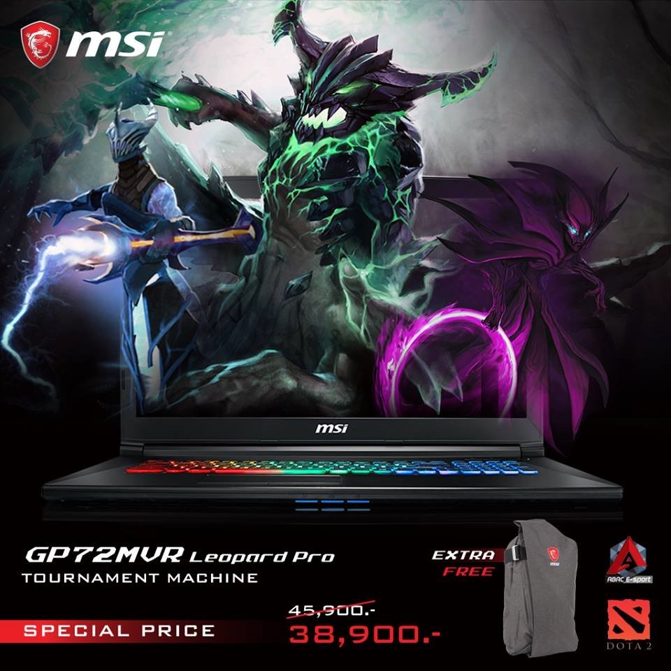 2 2 Flash promotion GP72MVR Leopard Pro 7RFX แค่ 20 เครื่องเท่านั้น!