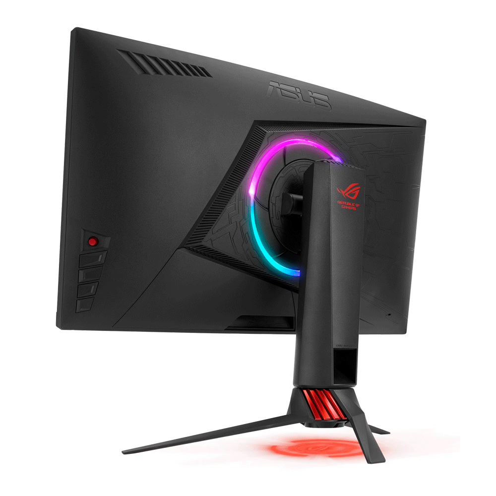 xg27vq_anglebackweb xg27vq anglebackweb ASUS เปิดตัวเกมมิ่งมอนิเตอร์รุ่นใหม่ XG27VQ เกมมิ่งมอนิเตอร์จอโค้งขนาด 27 นิ้วที่มาพร้อมกับอัตรารีเฟรชเรทที่ 144 Hz เทคโนโลยี Low Motion Blur และเทคโนโลยี Adaptive Sync (Free Sync)