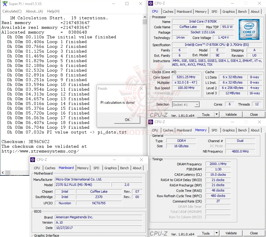 s1 oc MSI Z370 SLI PLUS REVIEW