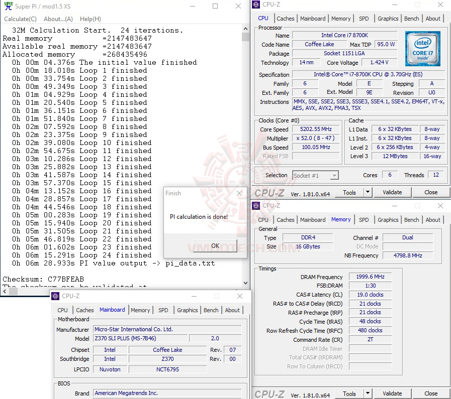 s32 oc MSI Z370 SLI PLUS REVIEW