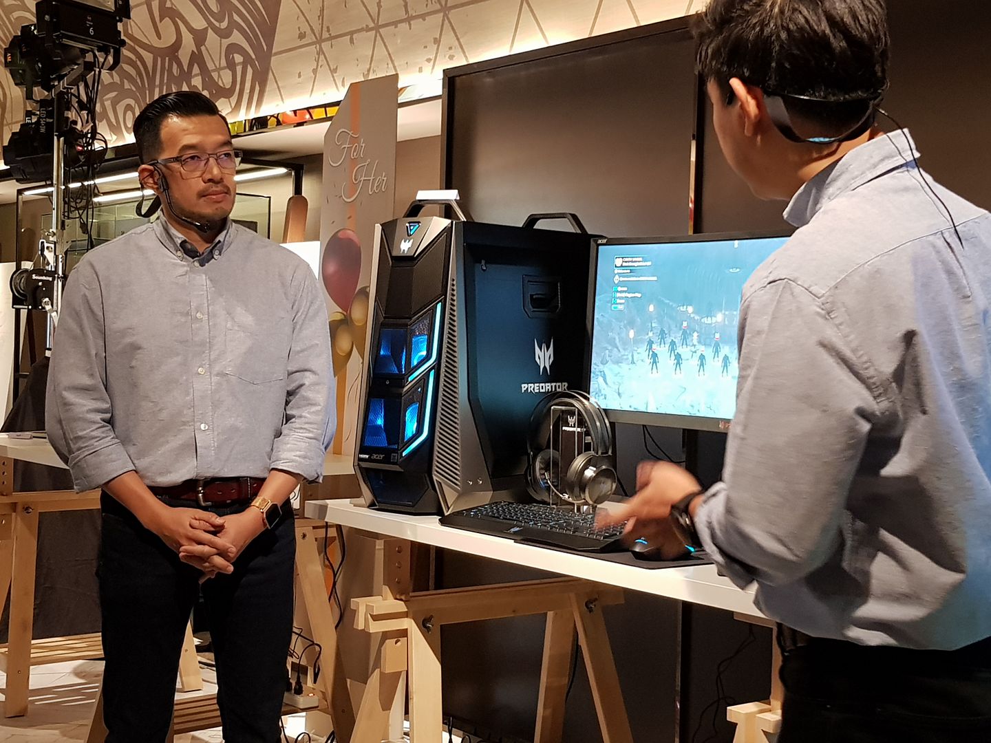 23826155 1704512009581743 4207294932189862150 o ACER จัดงานคาราวานผลิตภัณฑ์ไอที และนวัตกรรม IoT พรีเมียมทั้งสเปคและดีไซน์เจาะการใช้งานเฉพาะกลุ่มในไลฟ์สไตล์ “Just For You” แรงๆ ล้ำๆ กับผลิตภัณฑ์ในกลุ่ม For Him