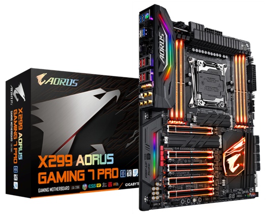 untitled GIGABYTE เปิดตัวเมนบอร์ด GIGABYTE X299 AORUS Gaming 7 Pro พร้อมจัดเต็มด้วยขุมพลังความแรงเพื่อขาโหดโดยเฉพาะ