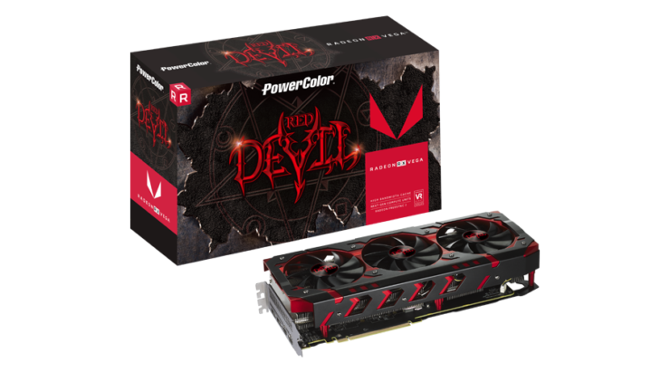 powercolor radeon rx vega 56 red devil 1 740x4111 ค่ายแดงเตรียมพร้อมปล่อย AMD Radeon RX Vega 64 และ 56 ในรุ่น Non Ref. พร้อมวางจำหน่ายแล้ว 3แบรนด์ ASUS , Gigabyte และ PowerColor  