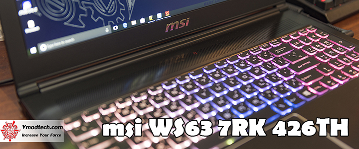 main MSI WS63 7RK Review