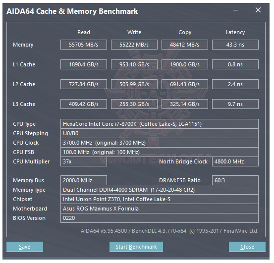 mem ASUS ROG MAXIMUS X FORMULA REVIEW