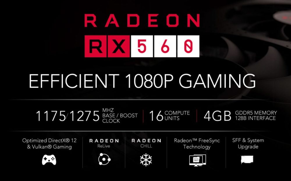 radeon rx 560 specs e1512475640178 1000x6221 เอ๊ะยังไง?? AMD มาเงียบแอบลดคอร์ Stream Processors ในการ์ดจอ AMD Radeon RX 560 ล๊อตใหม่แบบเงียบๆเหลือ 896 SP