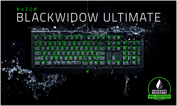 image1 ALL NEW Razer BlackWidow Ultimate คีย์บอร์ดสุดทึก ทนน้ำ ทนฝุ่น มาตรฐานระดับ IP54