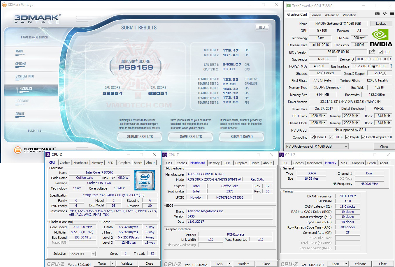 vt ASUS ROG STRIX Z370 G GAMING (WI FI AC) REVIEW
