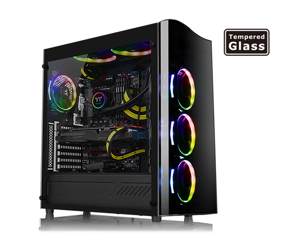 main Thermaltake เปิดตัวเคสรุ่นใหม่ล่าสุด Thermaltake New View 22 Tempered Glass Edition Mid Tower Chassis กับดีไซน์ที่โค้งมนอันทรงประสิทธิภาพ