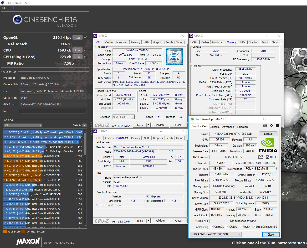 c15 MSI Z370 GODLIKE GAMING REVIEW