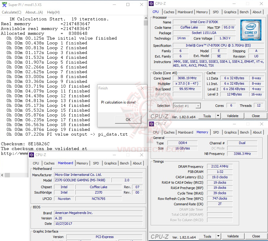 s1 mem MSI Z370 GODLIKE GAMING REVIEW