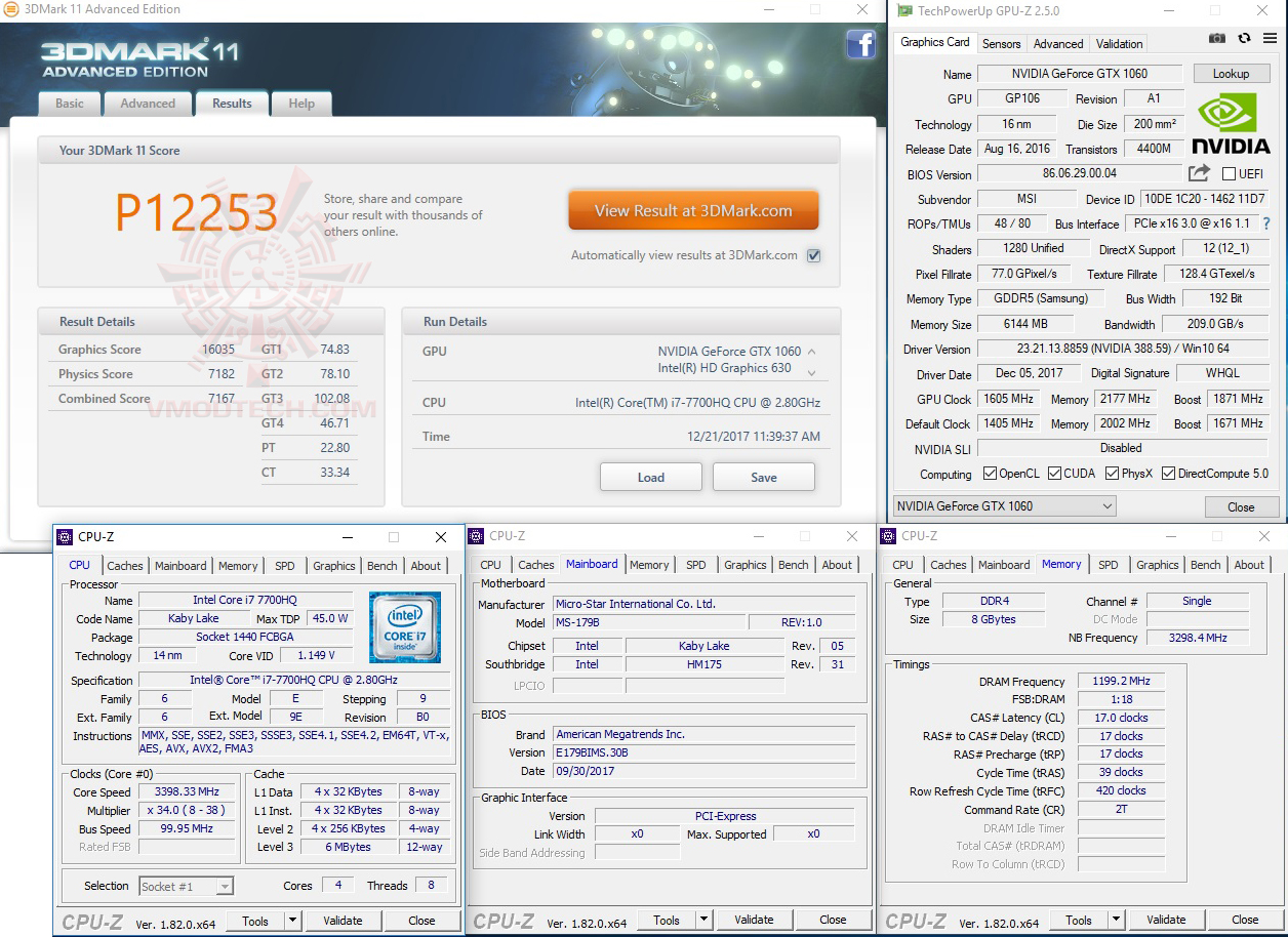 11 oc MSI GP72MVR 7RFX LEOPARD PRO REVIEW