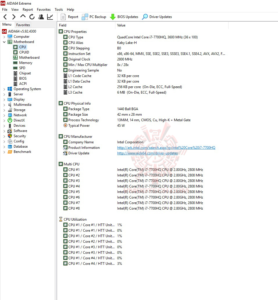 cpu cpu MSI GP72MVR 7RFX LEOPARD PRO REVIEW