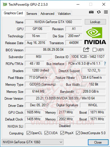 gpuz1 MSI GP72MVR 7RFX LEOPARD PRO REVIEW