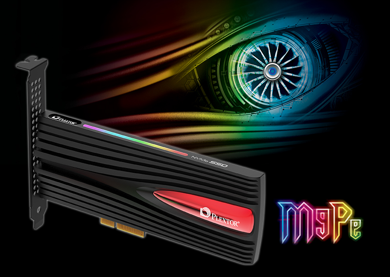 plextor news images 01 Plextor M9Pe(Y) NVMe SSD PCIe Gen 3×4 เทคโนโลยี 3D NAND flash ที่มาพร้อมพร้อมไฟ RGB 